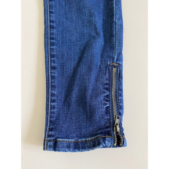 Hammer Jeans Juniors Size 9 Ankle Zip Skinny Jeans Medium Wash Stretchy Mid Rise - Picture 5 of 10
